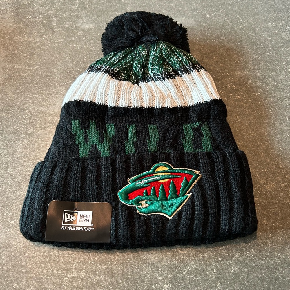 PRICE IS FIRM Brand new Minnesota Wild beanie